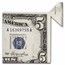 1953 $5.00 Silver Certificate CU-66 EPQ PMG (Fr#1655) Butterfly